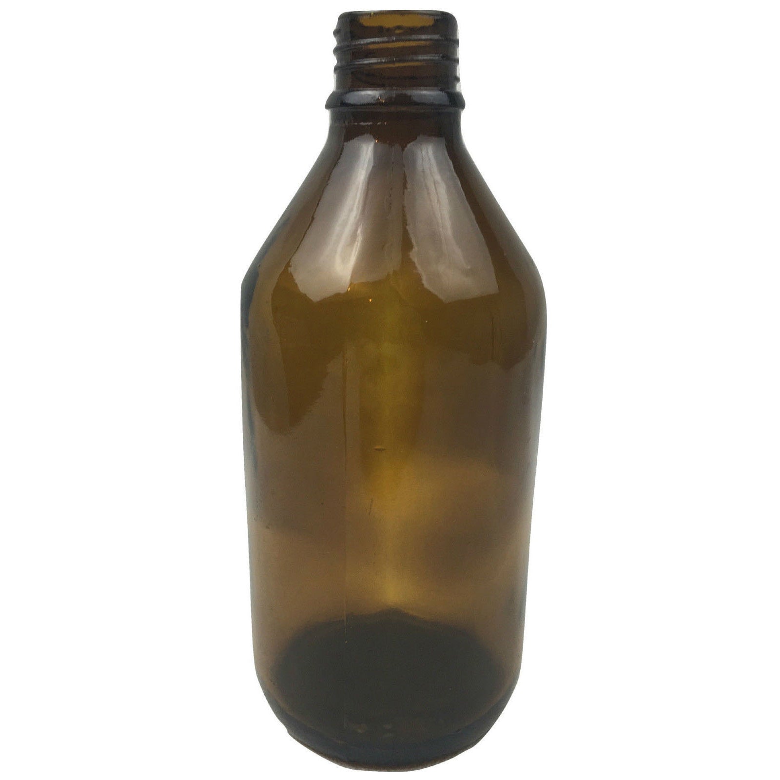 24x 600ml Amber Glass Bottle Cosmetic Essential Oil General Purpose Storage V563-BR-24BWNMEDGLASS