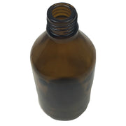 24x 600ml Amber Glass Bottle Cosmetic Essential Oil General Purpose Storage V563-BR-24BWNMEDGLASS
