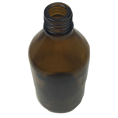24x 600ml Amber Glass Bottle Cosmetic Essential Oil General Purpose Storage V563-BR-24BWNMEDGLASS