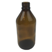 24x 600ml Amber Glass Bottle Cosmetic Essential Oil General Purpose Storage V563-BR-24BWNMEDGLASS