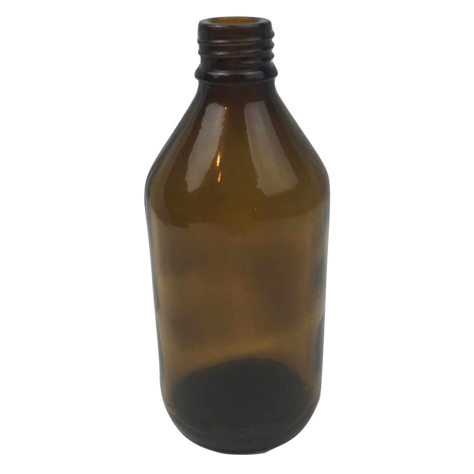 24x 600ml Amber Glass Bottle Cosmetic Essential Oil General Purpose Storage V563-BR-24BWNMEDGLASS