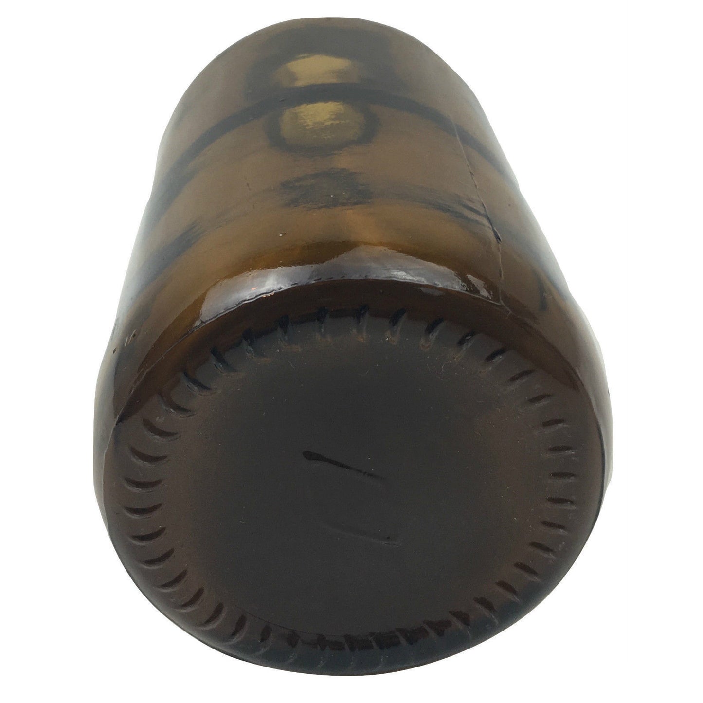 24x 600ml Amber Glass Bottle Cosmetic Essential Oil General Purpose Storage V563-BR-24BWNMEDGLASS