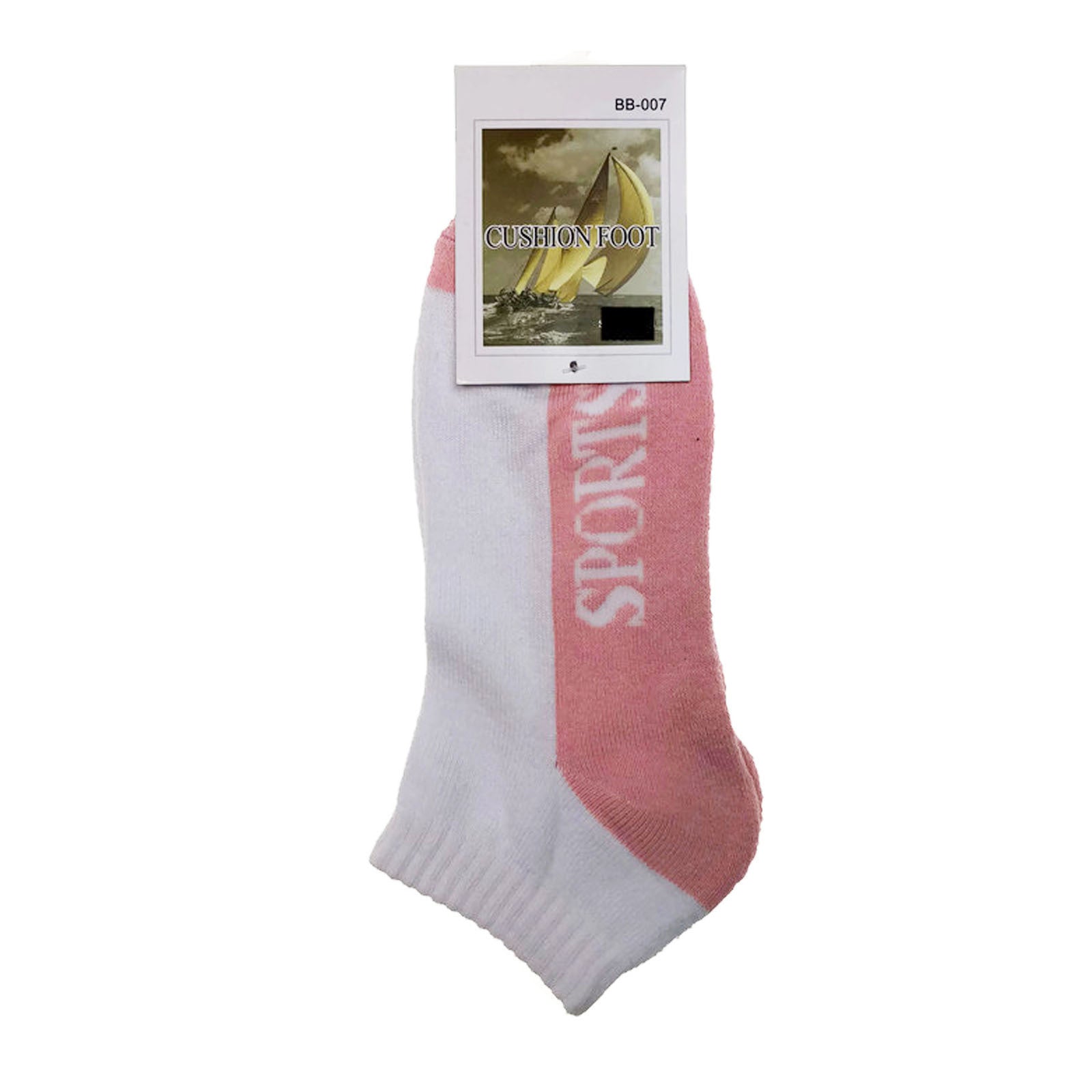 24x COTTON ANKLE SOCKS Sport Cushion Foot Low Cut Running - Assorted Colours Bulk - 6-11 V563-BR-24SOX-ASSTDCLRP-6-11