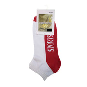 24x COTTON ANKLE SOCKS Sport Cushion Foot Low Cut Running - Assorted Colours Bulk - 6-11 V563-BR-24SOX-ASSTDCLRP-6-11