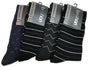 2 Pairs COTTON BUSINESS SOCKS Mens Dress Crew Plain Work Casual - Assorted - 6-11 V563-BR-2CBSOCK-ASST-6-11