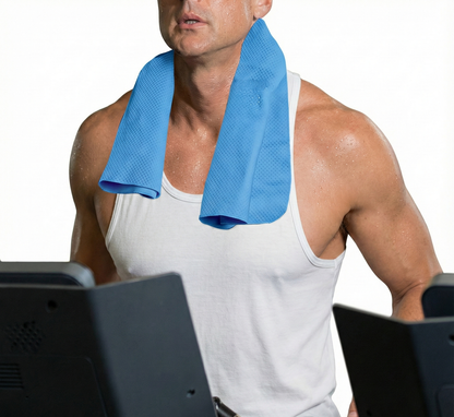 3x INSTANT COOLING TOWEL UPF 50+ Ice Cold Sport Sweat Absorbing Leisure 66x43 V563-BR-3COOLINGTOW-66-43