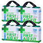 4x 210PCS EMERGENCY FIRST AID KIT Medical Travel Set Workplace Office ARTG BULK V563-BR-4-210P-DXFIRSTAIDKIT
