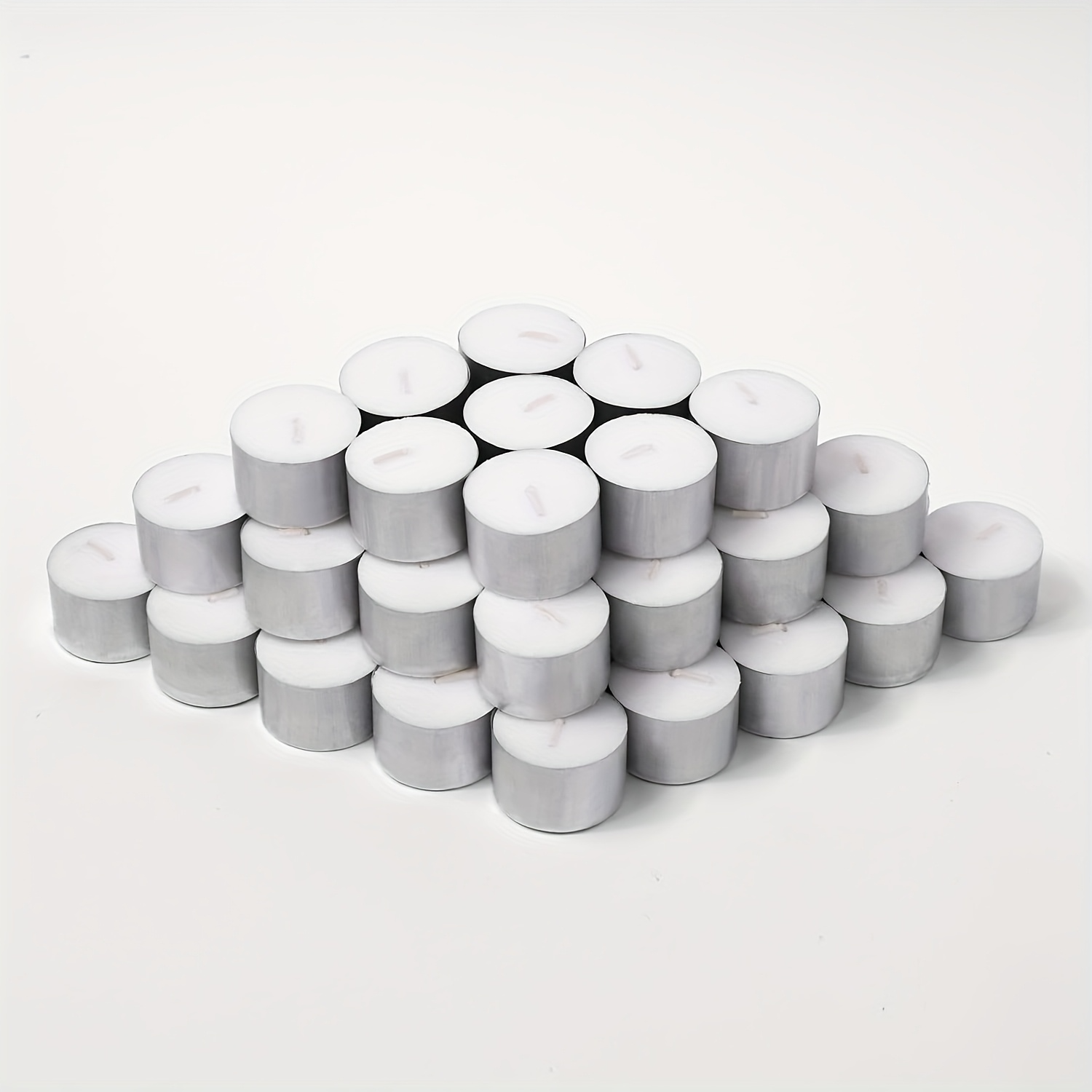 400pcs TEA LIGHT CANDLES 9 Hour Burn Tealight Wedding Smokeless Crystal Wax BULK V563-BR-400P-TEALIGHTCAND9