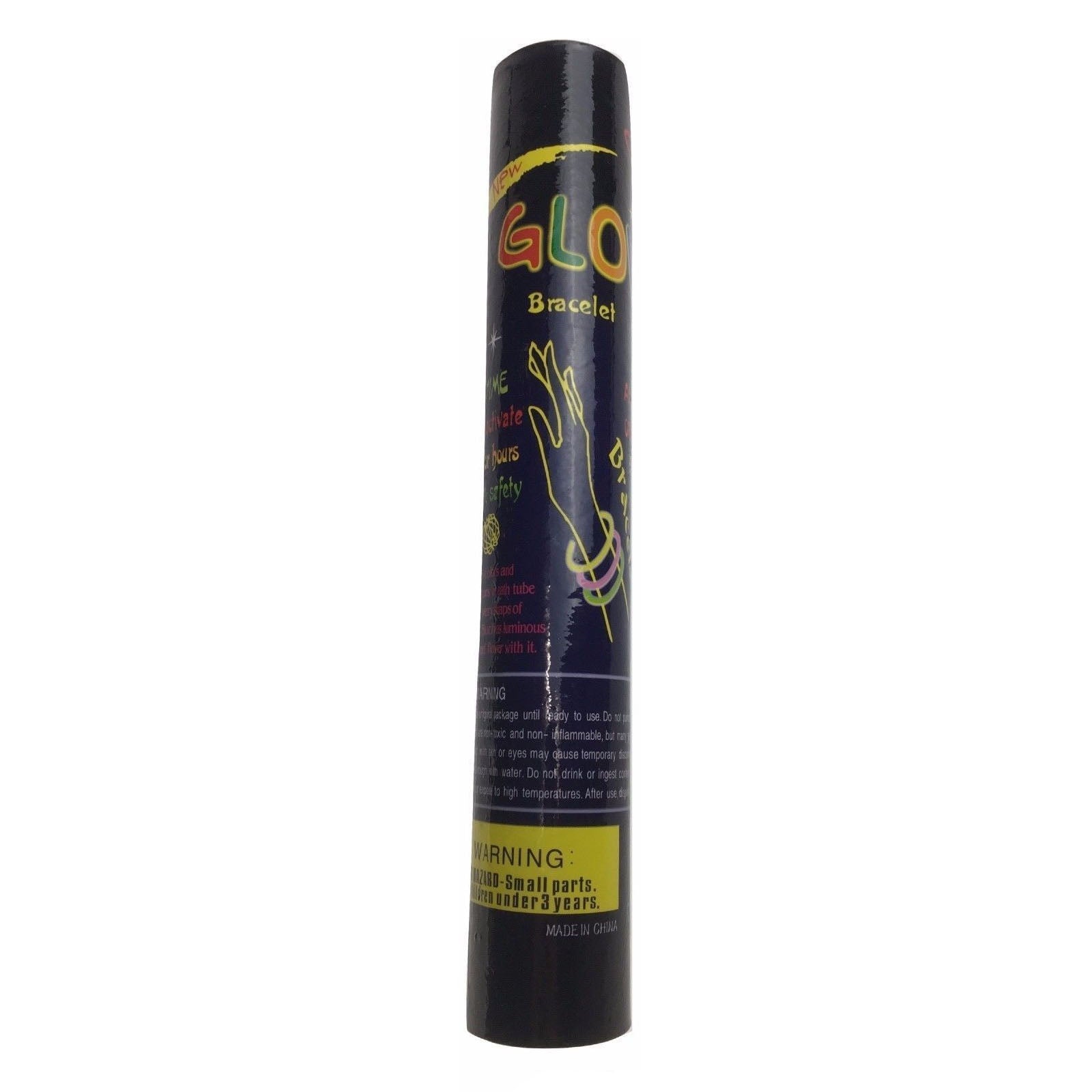 50 GLOW STICKS Party Light Glow In The Dark Rave NECKLACE Disco Bulk V563-BR-50GLWSTKS