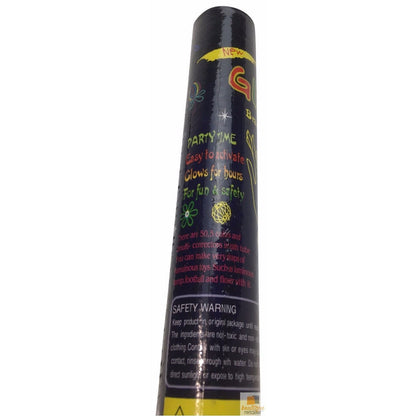50 GLOW STICKS Party Light Glow In The Dark Rave NECKLACE Disco Bulk V563-BR-50GLWSTKS
