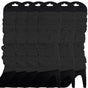 6x LEG WARMERS Knitted Womens Neon Party Knit Ankle Fluro Dance Costume 80s BULK - Black V563-BR-6NNLEGWRMR-BLK