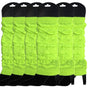 6x LEG WARMERS Knitted Womens Neon Party Knit Ankle Fluro Dance Costume 80s BULK - Fluro Yellow V563-BR-6NNLEGWRMR-FLUYLW