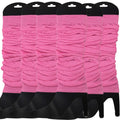 6x LEG WARMERS Knitted Womens Neon Party Knit Ankle Fluro Dance Costume 80s BULK - Light Pink V563-BR-6NNLEGWRMR-LHTPNK