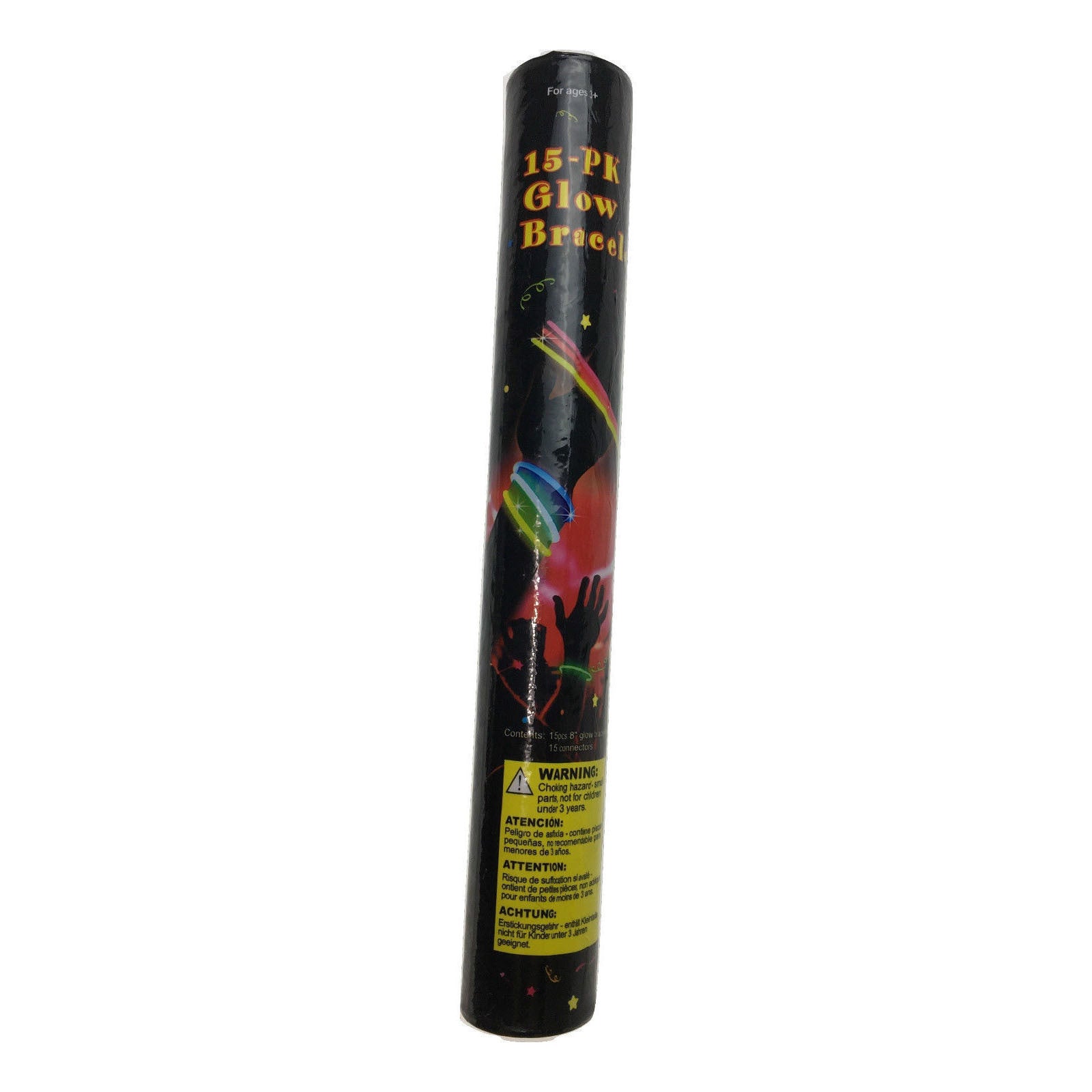 75 GLOW STICKS Party Light Glow In The Dark Rave BRACELETS Disco Bulk 20cm V563-BR-75-GLOWSTKS-BRAC