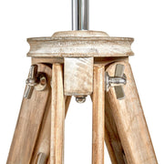 Nautical Tripod Floor Lamp Search Light Modern Chrome Head with Mesh V563-BR-75029