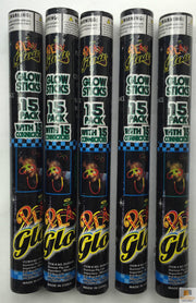 75 GLOW STICKS Party Light Glow In The Dark Rave NECKLACE Disco Bulk V563-BR-75GLWSTKS