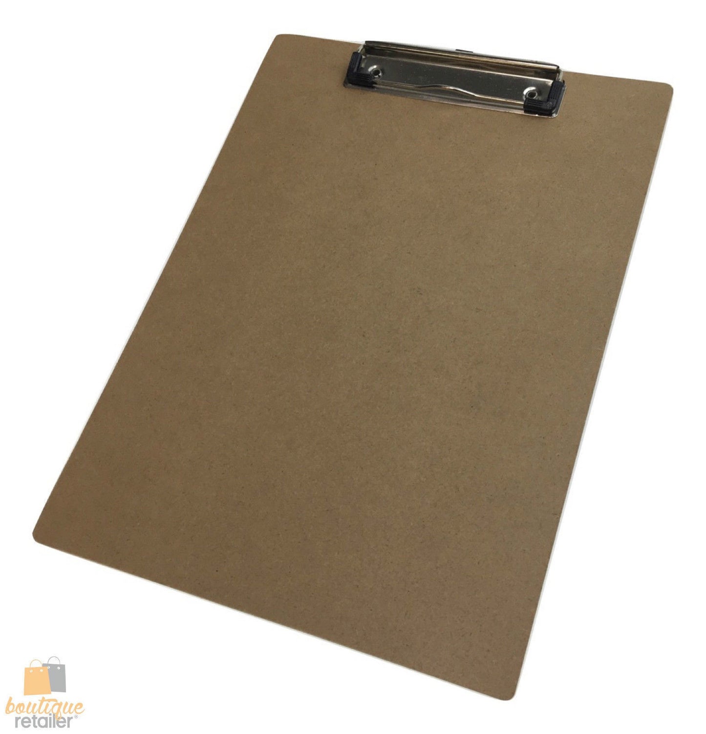 WOODEN A4 CLIPBOARD Hardboard Menu Clip Office Restaurant Writing Board Holder V563-BR-A4WODNCLPBRD