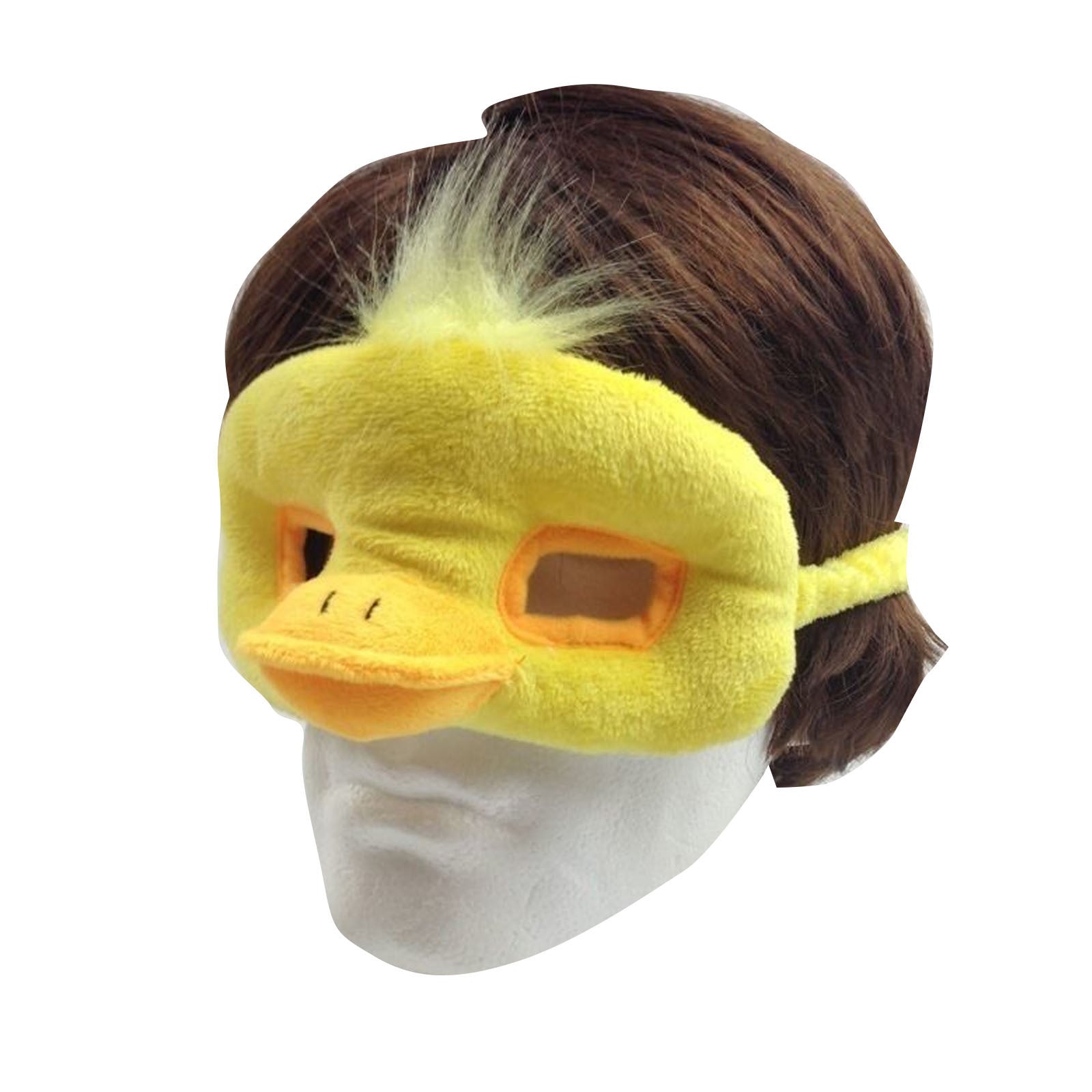 ANIMAL EYE MASK Party Costume Halloween Accessory - Duck V563-BR-ANIMALFACEMASK-DCK