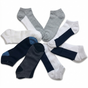 24x COTTON ANKLE SOCKS Sport Low Cut Mens Womens Running BULK Anklet - Mixed Colour Pack - 6-11 V563-BR-ASSORTED-6-11