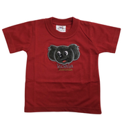 Kids KOALA AUSTRALIA T Shirt Tee Souvenir Gift Childrens Child 100% Cotton Top - Red - 2 V563-BR-AUKOALASHIRT-RED-2