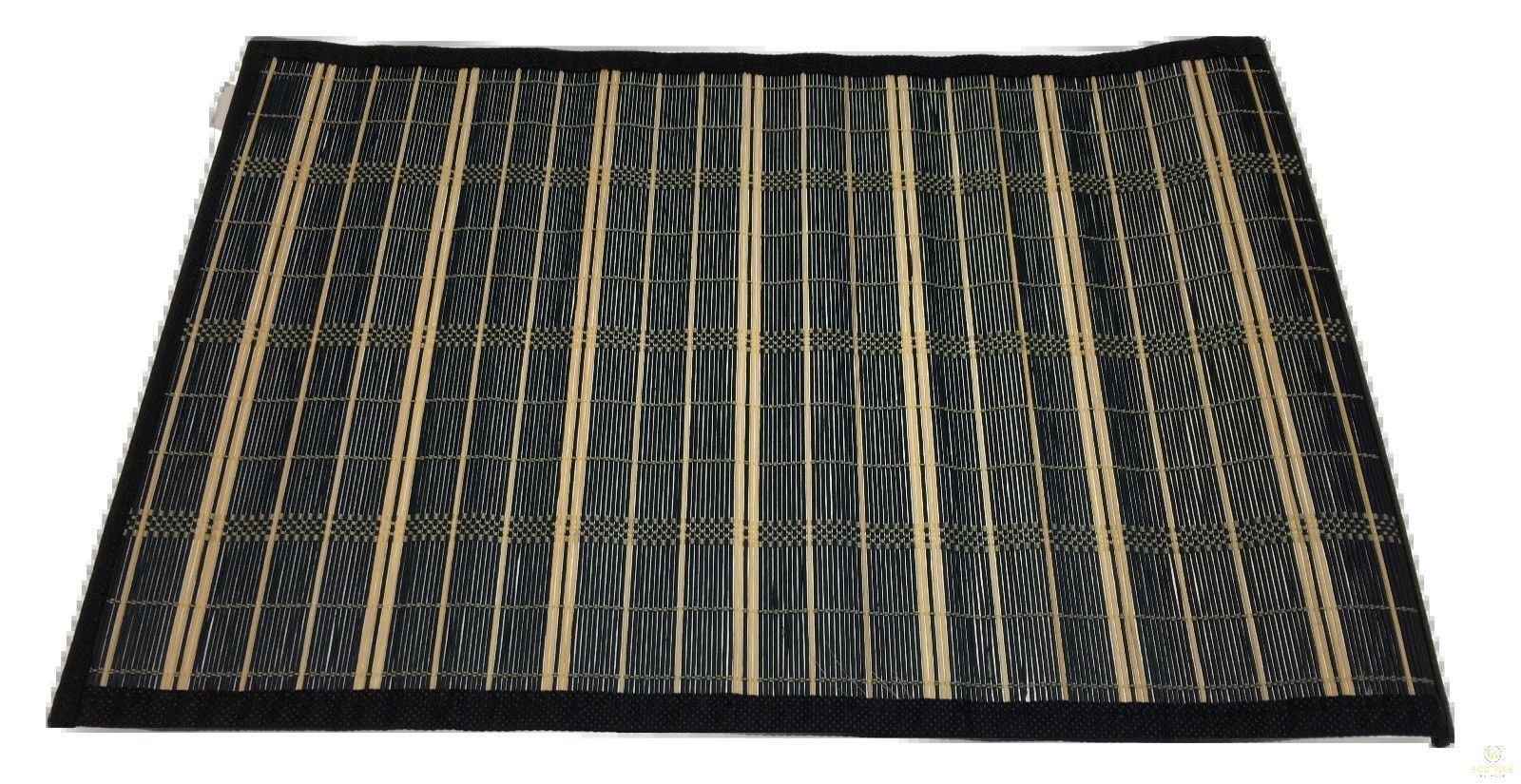 BAMBOO PLACEMAT Dinner Table Decor Party Natural Party 45x30cm Place Mat V563-BR-BAMBPLMATS