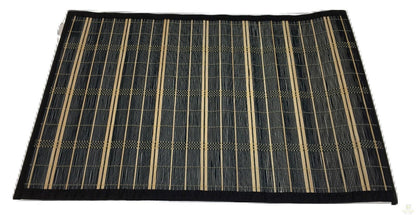 BAMBOO PLACEMAT Dinner Table Decor Party Natural Party 45x30cm Place Mat V563-BR-BAMBPLMATS