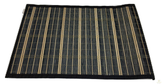 BAMBOO PLACEMAT Dinner Table Decor Party Natural Party 45x30cm Place Mat V563-BR-BAMBPLMATS