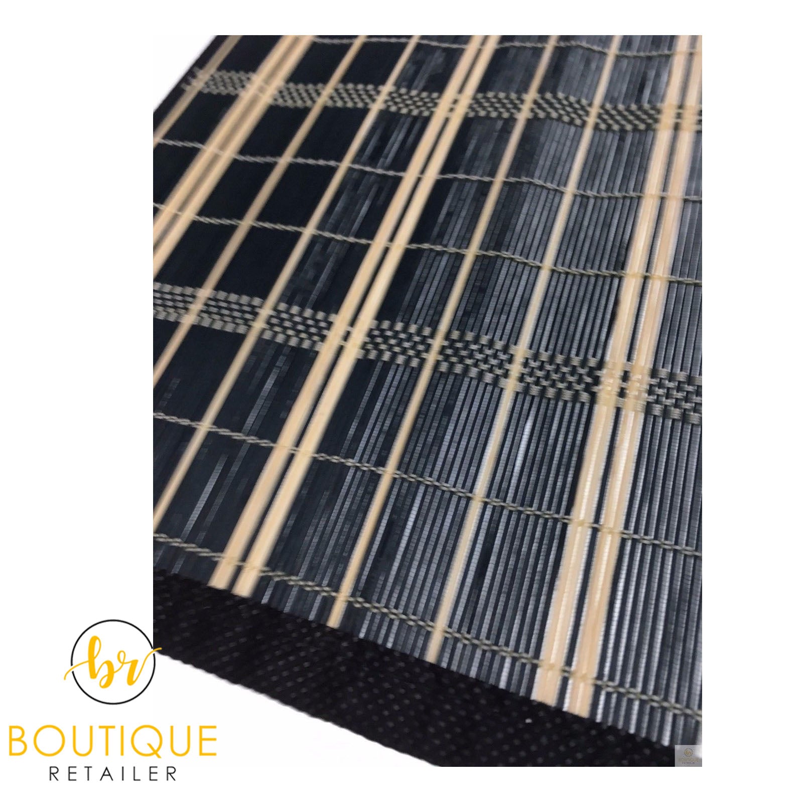 BAMBOO PLACEMAT Dinner Table Decor Party Natural Party 45x30cm Place Mat V563-BR-BAMBPLMATS