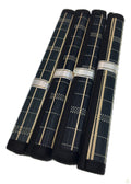 Set of 4 BAMBOO PLACEMATS Dinner Table Decor Party Natural Party 45x30cm BULK V563-BR-BAMBPLMATS-S4