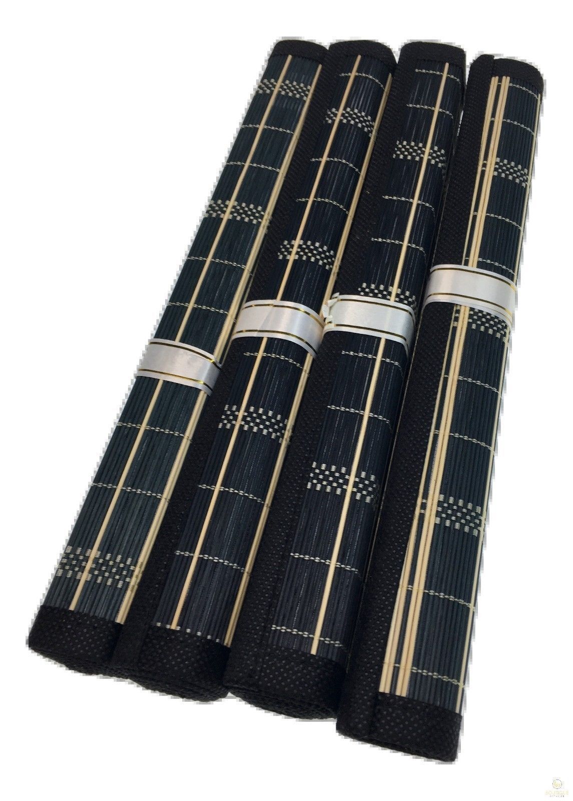 Set of 4 BAMBOO PLACEMATS Dinner Table Decor Party Natural Party 45x30cm BULK V563-BR-BAMBPLMATS-S4