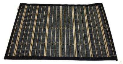 Set of 4 BAMBOO PLACEMATS Dinner Table Decor Party Natural Party 45x30cm BULK V563-BR-BAMBPLMATS-S4