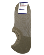 1 Pair NO SHOW BAMBOO SOCKS Non Slip Heel Grip Low Cut Invisible Footlet - Beige - 11-14 V563-BR-BBOOSOCK-BEI-11-14