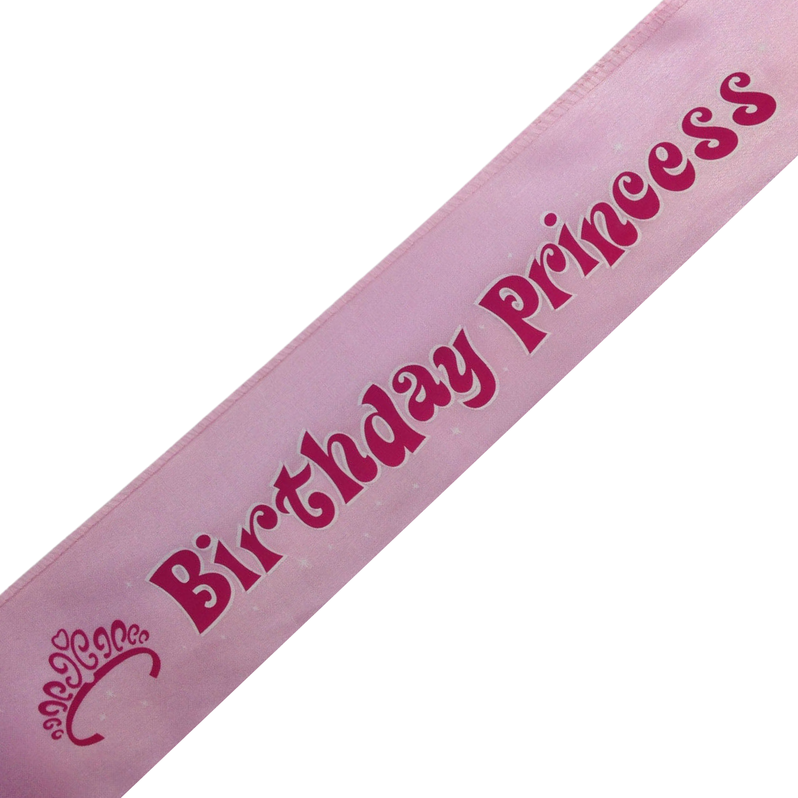 Birthday Princess Sash 21st 18th Girls Night Party Costume Celebration Bday - Pink V563-BR-BEDAYSASH-BP