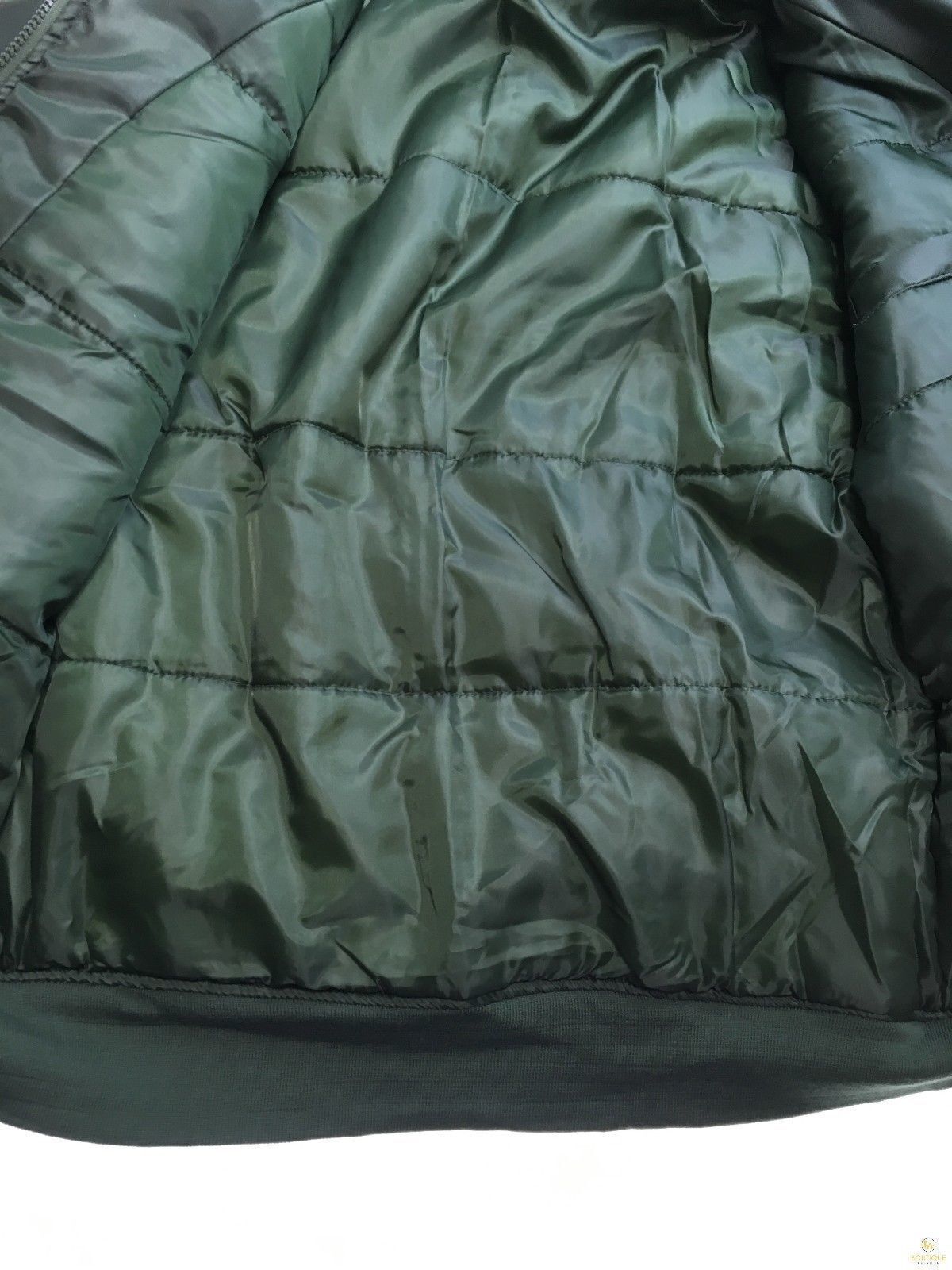 Plus Size Quilted Jacket Zip Up Classic Padded Flight Flying Winter Big & Tall - Bottle Green - 6XL V563-BR-BJACK-BTLGRN-6XL
