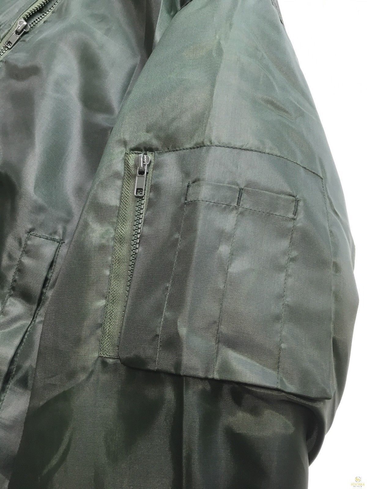 Plus Size Quilted Jacket Zip Up Classic Padded Flight Flying Winter Big & Tall - Bottle Green - 7XL V563-BR-BJACK-BTLGRN-7XL