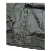 Plus Size Quilted Jacket Zip Up Classic Padded Flight Flying Winter Big & Tall - Bottle Green - 7XL V563-BR-BJACK-BTLGRN-7XL