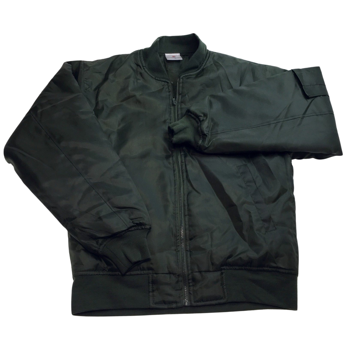 Plus Size Quilted Jacket Zip Up Classic Padded Flight Flying Winter Big & Tall - Bottle Green - 7XL V563-BR-BJACK-BTLGRN-7XL