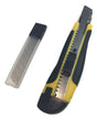 BOX CUTTER & BLADES Knife Retractable Blade Snap Off Razor 18mm Durable Opener V563-BR-BOXCUTTER