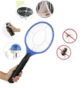 BUG ZAPPER RACKET Fly Mosquito Pest Swatter Net Racquet Electric Insect Killer V563-BR-BUGZAPRRKT