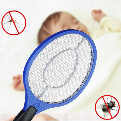 2x BUG ZAPPER RACKET Fly Mosquito Pest Swatter Net Racquet Electric Insect Killer V563-BR-BUGZAPRRKT-2PCS