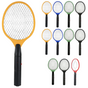 12x BUG ZAPPER RACKET Fly Mosquito Pest Swatter Net Racquet Electric Insect Killer V563-BR-BUGZAPRRKT_12X