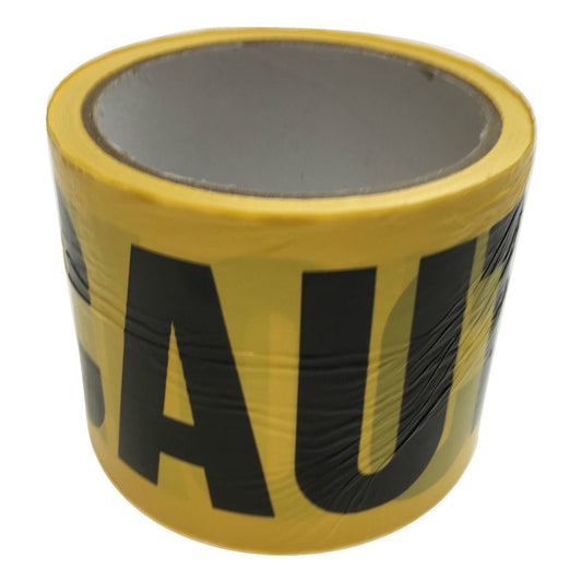CAUTION TAPE Yellow Safety Warning Barricade Industrial Strip Non-Stick 20m V563-BR-CAUTIONTAPE