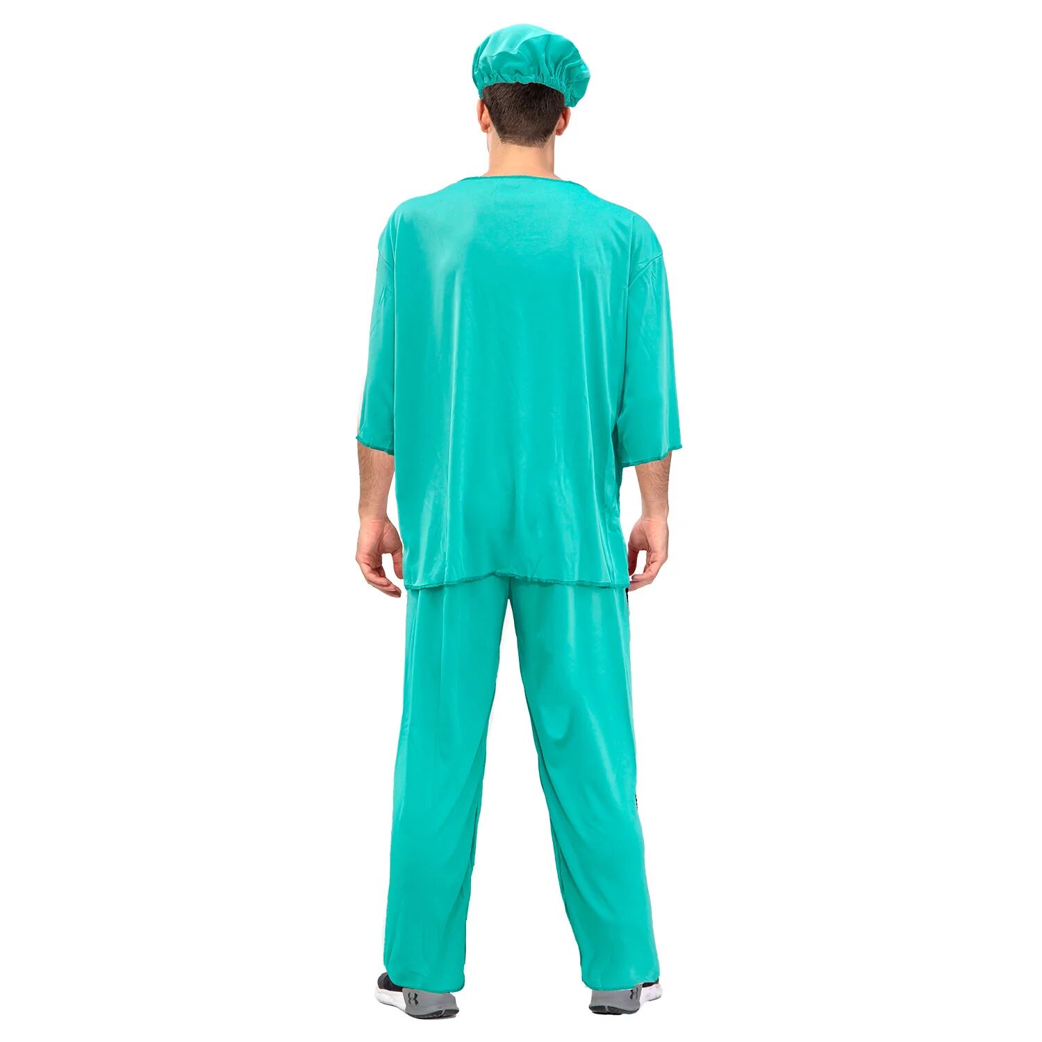 Mens Adult Doctor Costume Dr Surgeon Scrubs Halloween Fancy Party Hospital V563-BR-DRSCOST-MNS
