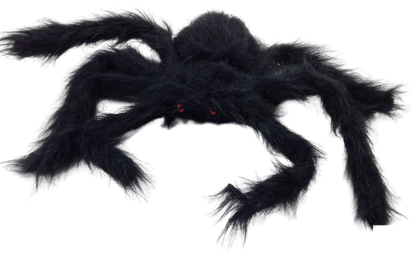 FAKE GIANT SPIDER Large Big Halloween Accessory Party 35cm x 25cm Huge Insect V563-BR-FAKEGSPIDER