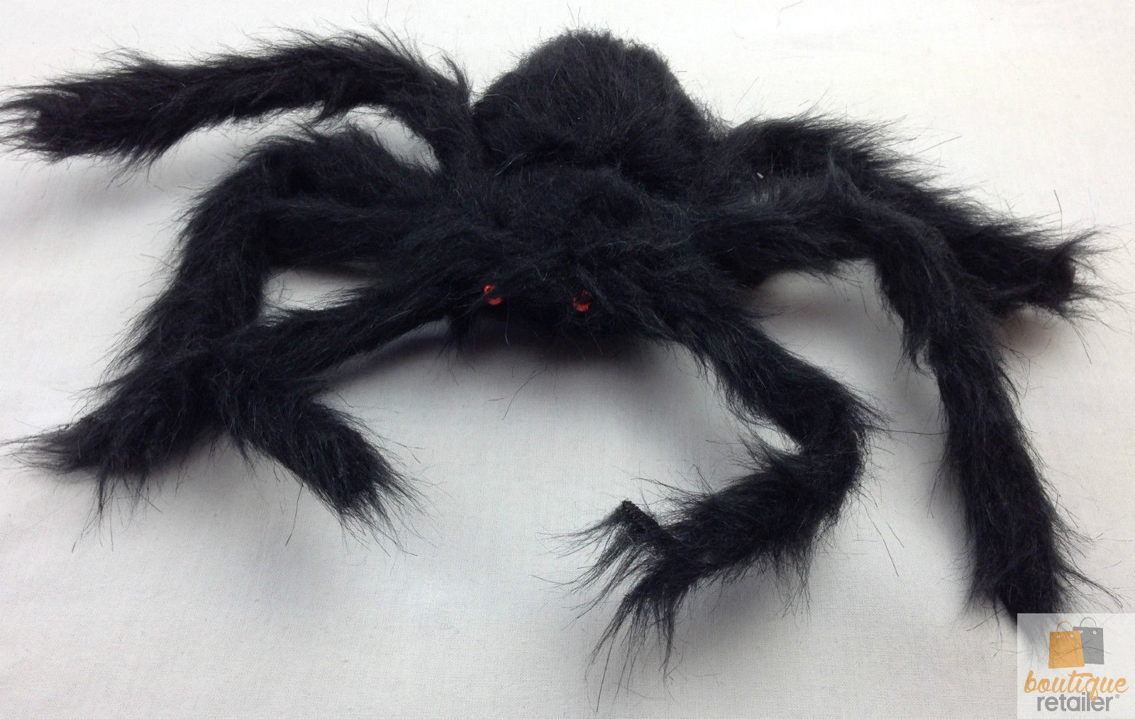 FAKE GIANT SPIDER Large Big Halloween Accessory Party 35cm x 25cm Huge Insect V563-BR-FAKEGSPIDER