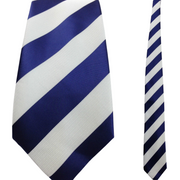 AFL Footy Neck Tie Football Club Wedding Aussie Rules - Carlton Blues V563-BR-FOOTYTIE-BLUES