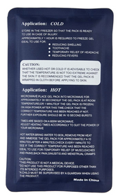 HOT COLD PACK Reusable First Aid Ice Heat Gel Packs Microwaveable Pain Relief V563-BR-GELPACKS-1
