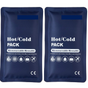 2x HOT COLD PACK First Aid Reusable Ice Heat Gel Packs Microwaveable Relief V563-BR-GELPACKS-2