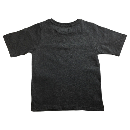 KIDS PLAIN T SHIRT Childrens Child 100% COTTON Boys Girls Basic Blank Tee Top - Grey Marle - 4 V563-BR-KDSPLAINTEE-GRYMRLE-4