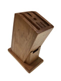 Wooden Knife Holder Knife Fork Block Kitchen Rack Desk Wood Organizer V563-BR-KNIFEHOLDER